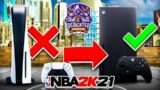 THE REASON WHY I SOLD MY PS5 FOR XBOX SERIES X! I'M GRINDING FOR DF ON NBA 2K21 NEXT GEN? #DFREC