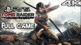 TOMB RAIDER Remastered (PS5) Gameplay Walkthrough FULL GAME (4K 60FPS)