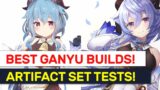 TOP 4 Ganyu Artifacts & Weapon Builds! Whats The Best 4 Artifact Sets?! | Genshin Impact
