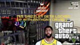 Tee Grizzley GETS LOCKED UP WITH ANTHONY DAVIS On GTA V RP & Tries To ESCAPE After Getting CHASED!!