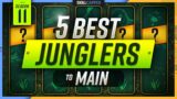 The 5 BEST JUNGLERS to MAIN in Season 11! – League of Legends