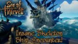 The most intense skeleton ship battle | Sea of Thieves