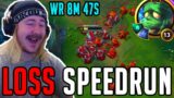 There is an entire Speedrunning community dedicated to losing League of Legends as fast as possible