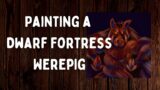 There's Some BOARS in This House! Dwarf Fortress Werepig Procreate Timelapse [Chillhop/No Talking]