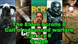 Um novo mapa de the Elden Scrolls,Calo of duty advanced warfare 2,Far Cry 6 Data Crytek novo jogo.