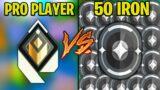 Valorant: 1 Pro Player VS 50 Iron Players! – Who Wins?