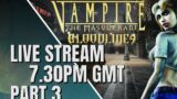 Vampire the Masquerade Bloodlines Gameplay live Stream:Starting with a bang #VTMB #livestream