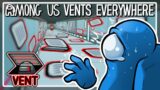 WE PLACED TOO MANY VENTS! | Among Us Mods