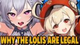 WHY THE LOLIS ARE LEGAL | LEGIT BOB REVEAL | CRYO AMBER | GENSHIN IMPACT FUNNY MOMENTS PART 101