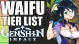 Waifu Tier List (Genshin Impact)