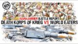 Warhammer 40,000 (Battle Report) – Death Korps of Krieg vs World Eaters