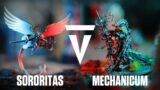 Warhammer 40k Battle Report: Adeptus Mechanicus vs Adepta Sororitas