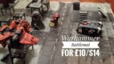 Warhammer 40k City Battle Mat for $15