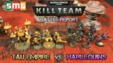 Warhammer 40k Kill Team Elites Battle Report: Tau Empire vs Harlequins