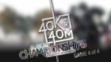 Warhammer 40k Season 2 Championship Finale Battle Report