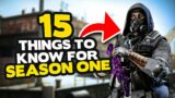 Warzone Update 15 HUGE THINGS you HAVE TO KNOW before Call of Duty Season One!
