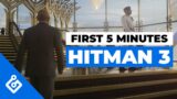 Watch the First 5 Minutes of Hitman 3's Opening Dubai Mission