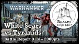 White Scars vs Tyranids – Warhammer 40k Battle Report 9th Ed 2000pts (REKED REPORT!)