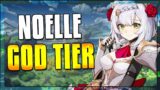Why Noelle Is GOD Tier | Level 90 Build and Showcase [Genshin Impact]