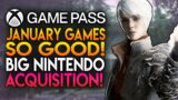 Xbox Game Pass January Lineup Revealed | Big Nintendo Acquisition | News Dose