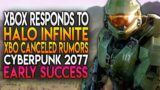 Xbox Responds to Halo Infinite Xbox One Canceled Rumors |  CyberPunk 2077 Early Success | News Dose