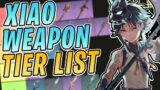 Xiao Weapon Tier List (Genshin Impact)
