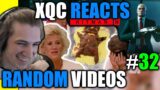 xQc Reacts to Random Videos | Worst Dishes | CUT | Hitman 3 | Pull Up With Ah Stick | with Chat #32