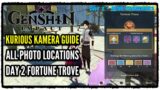 Genshin Impact Kurious Kamera Quest Guide All Photo Locations for Fortune Trove DAY 2 BLUE CREATURES