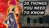 20 Things YOU need to know about the Outriders Demo! (Outriders Demo)