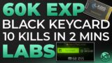 60K EXP, Black Keycard & 10 Kills In 2 Minutes Labs Run – Stream Highlights – Escape from Tarkov
