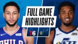 76ERS at JAZZ | FULL GAME HIGHLIGHTS | February 15, 2021