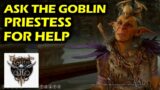 Ask The Goblin Priestess For Help Walkthrough | Baldur's Gate 3: Priestess Gut's potion Location
