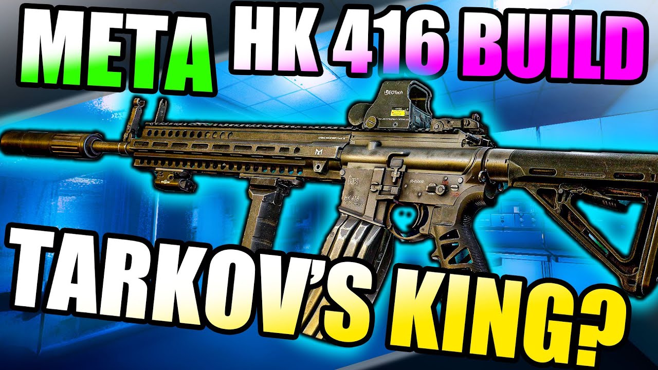 BEST META HK416 Build in Escape From Tarkov For PVP & Fights (Tarkov