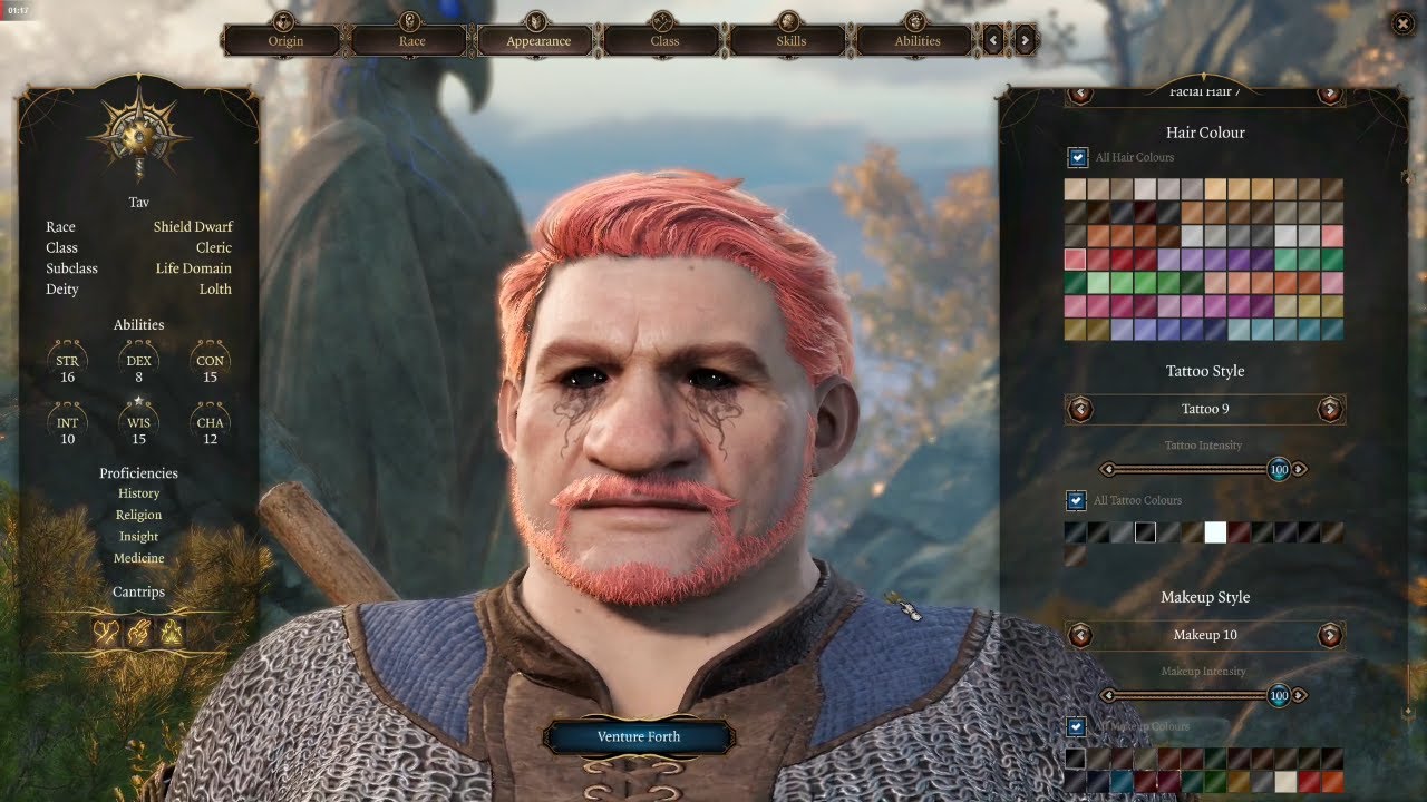 baldurs gate 3 character creator