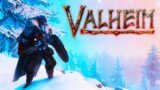 Braving the Frozen Mountains – Valheim – New Viking Survival Game