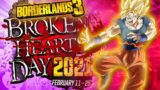 Buffs and Hearts! Borderlands 3 Boolin Broken Hearts Event (Outriders Demo 25th!)