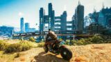 CYBERPUNK 2077 Arch Motorcycle FREE ROAM Driving GAMEPLAY (4K 60FPS)