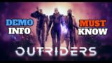 DEMO OUTRIDERS 2021| EVERYTHING YOU NEED TO KNOW