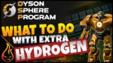 Dealing With Hydrogen Dyson Sphere Program
