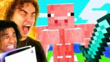 Don't Laugh = Win PS5 (Minecraft Edition)