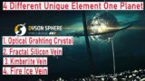 Dyson Sphere Program Find Optical Grapting Crystal & 3 Different Unique Element One Planet