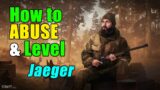 [ESCAPE FROM TARKOV] How to ABUSE Jaeger & LEVEL the FASTEST