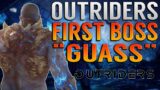 FIRST MAJOR BOSS IN OUTRIDERS! Chapter 1 Boss "Gauss"! | Outriders Demo!