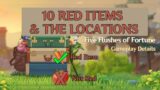 Five Flushes of Fortune 10 Red Items & It's Locations – Genshin Impact Tips