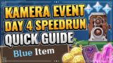 Five Flushes of Fortune Day 4 Blue Items Speedrun Genshin Impact New Event