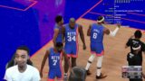 FlightReacts SHATTERS his 5th PS5 Controller after his NEW $8,000 team W/ KD & Shaq did this… 2K21