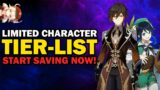 GENSHIN IMPACT LIMITED CHARACTER TIER LIST | GET READY FOR RE-RUN BANNERS!