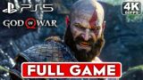 GOD OF WAR 4 PS5 Gameplay Walkthrough Part 1 FULL GAME [4K 60FPS] – No Commentary