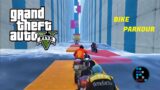 GTA V | Amazing Bike Parkour With Funny DNF