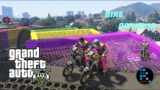 GTA V | Amazing Bike Parkour With RON